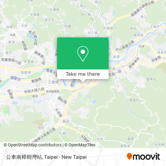 公車南樟樹灣站 map