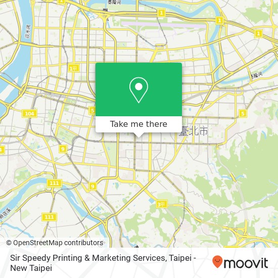 Sir Speedy Printing & Marketing Services map