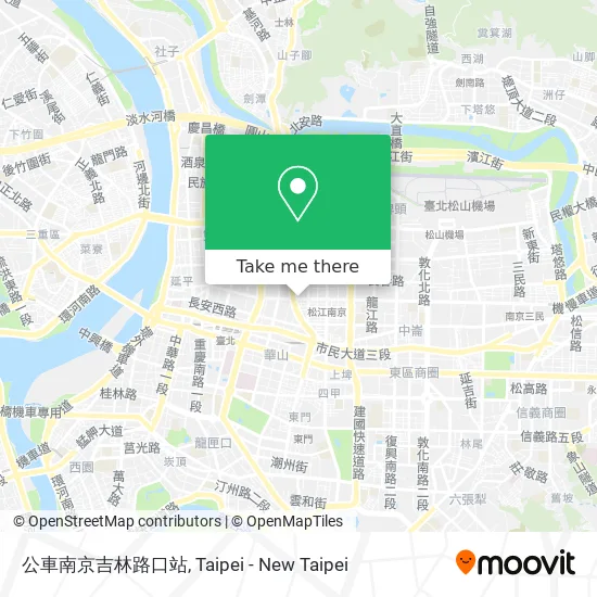 公車南京吉林路口站 map