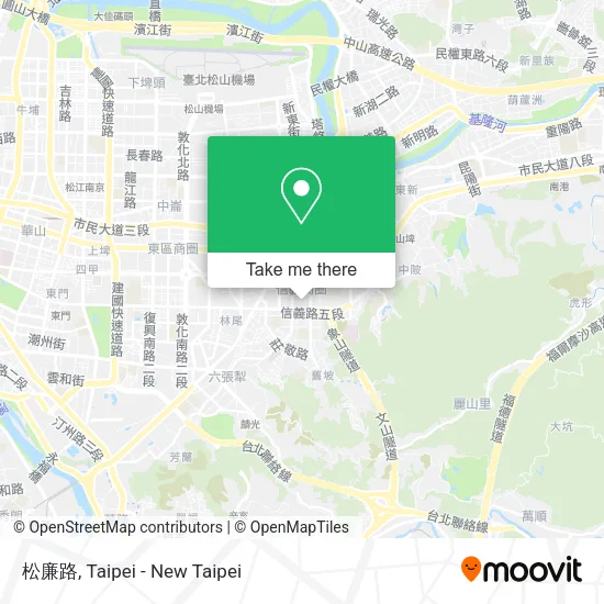 松廉路 map