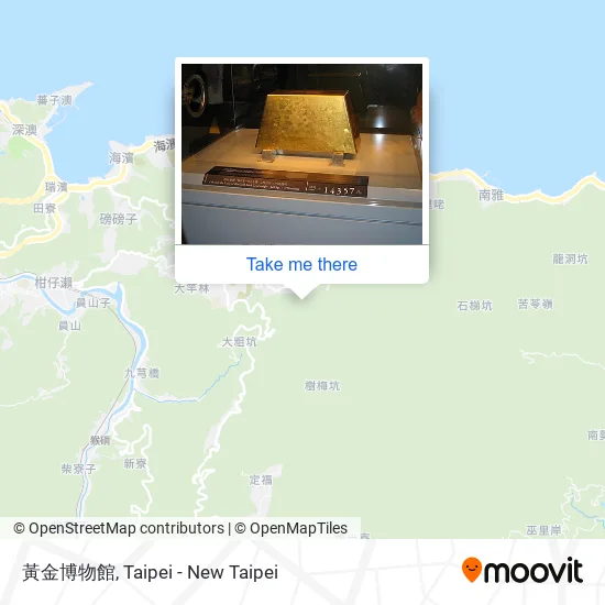 黃金博物館 map