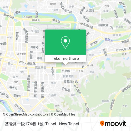 基隆路一段176巷 1號地圖