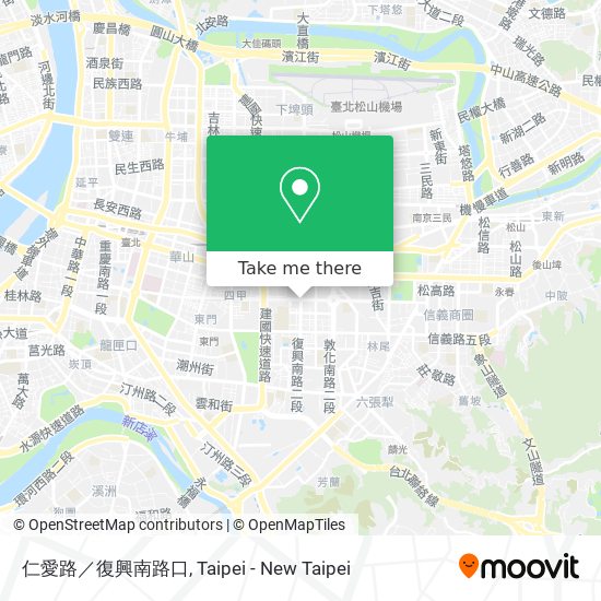 仁愛路／復興南路口 map