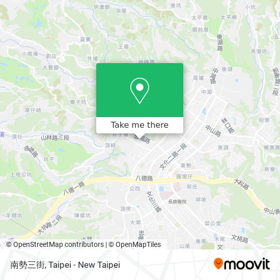 南勢三街地圖