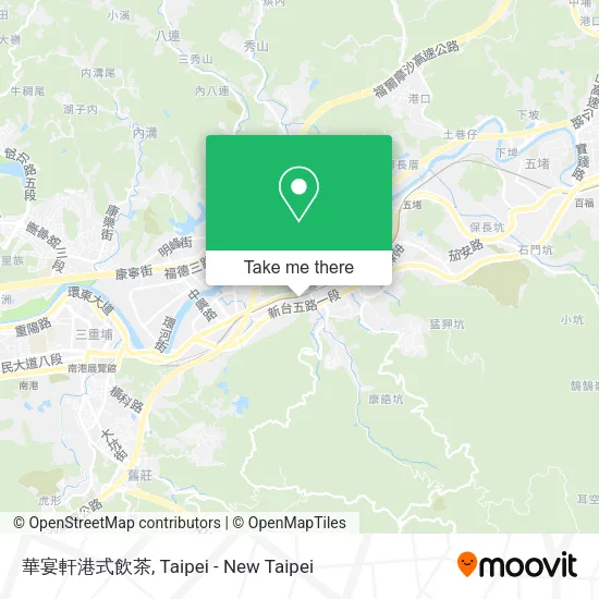 華宴軒港式飲茶地圖