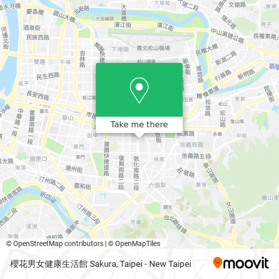 櫻花男女健康生活館 Sakura地圖