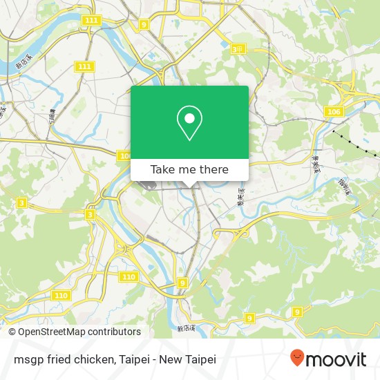 msgp fried chicken map