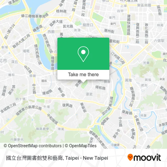 國立台灣圖書館雙和藝廊 map
