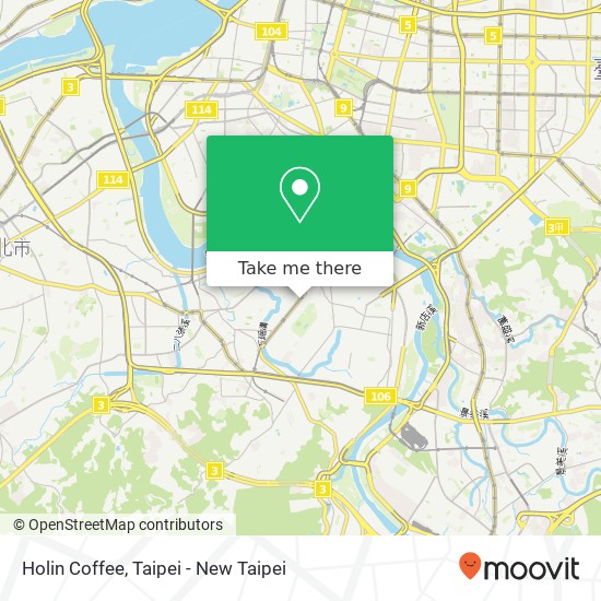 Holin Coffee map