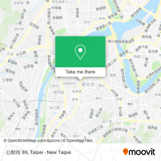 公館街 86 map