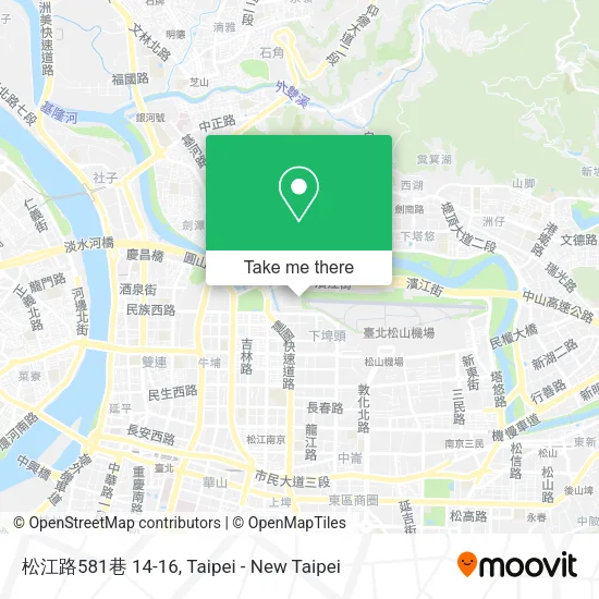 松江路581巷 14-16地圖