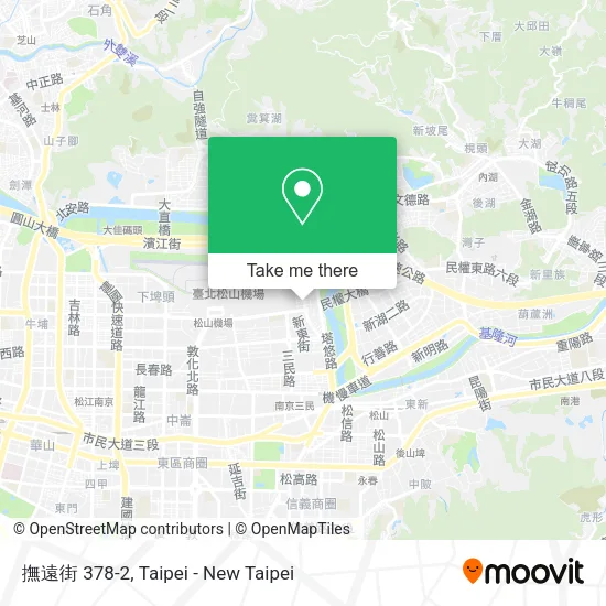 撫遠街 378-2 map