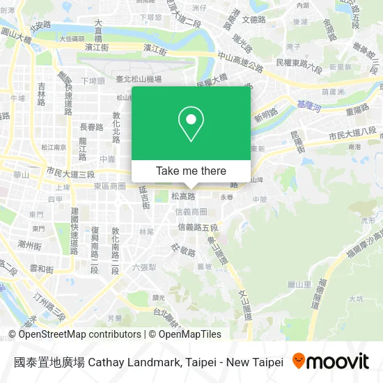 國泰置地廣場 Cathay Landmark地圖