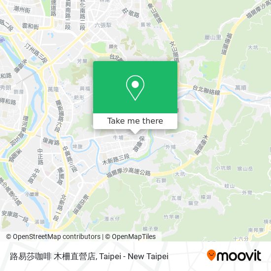 路易莎咖啡 木柵直營店 map