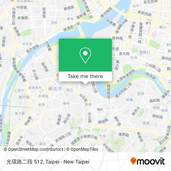光環路二段 512地圖