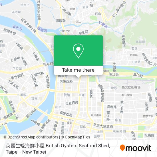 英國生蠔海鮮小屋 British Oysters Seafood Shed地圖