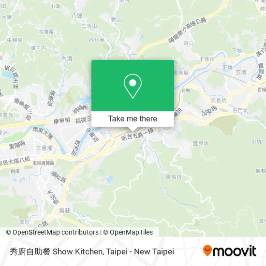 秀廚自助餐 Show Kitchen map