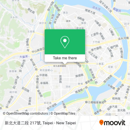 新北大道二段 217號地圖