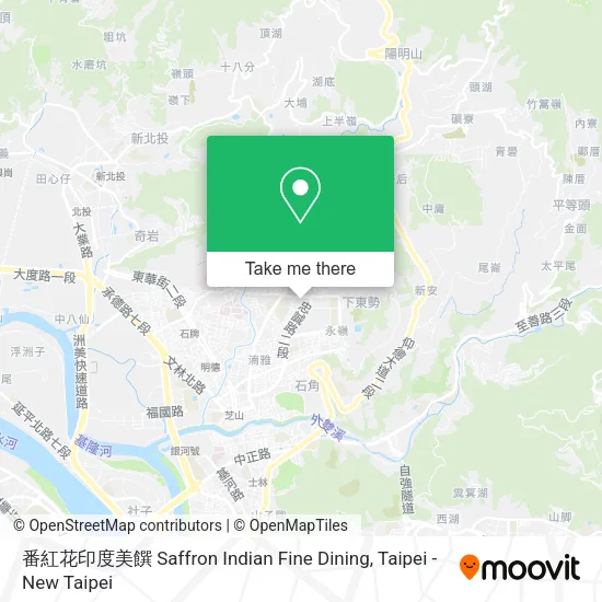 番紅花印度美饌 Saffron Indian Fine Dining map