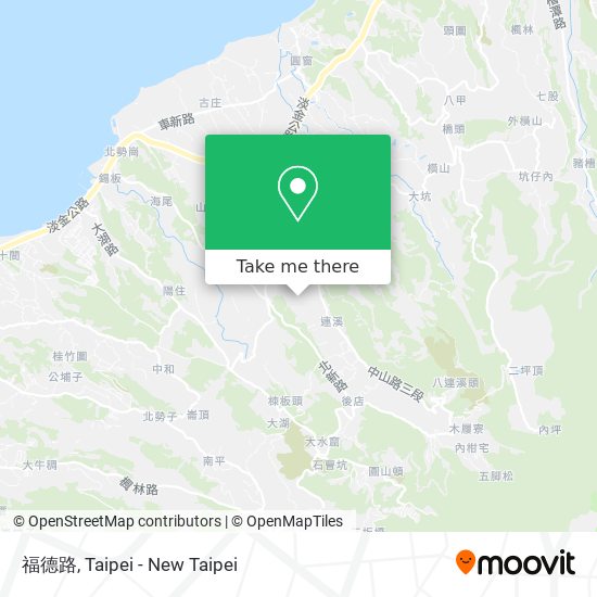 福德路 map