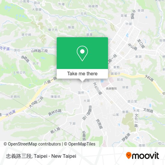 忠義路三段 map
