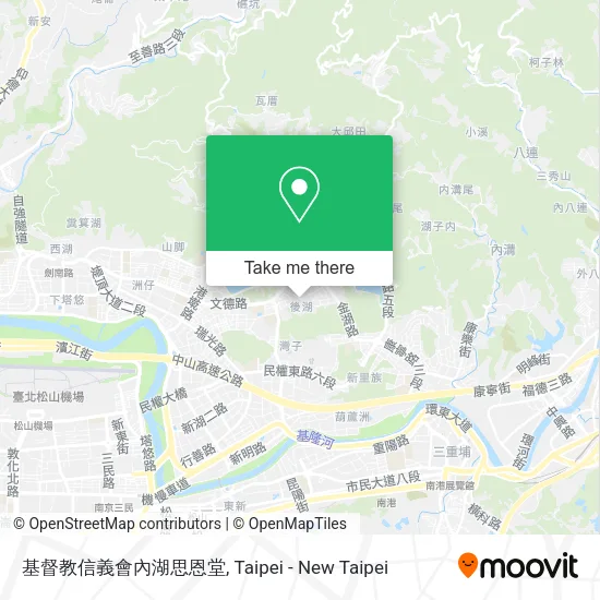 基督教信義會內湖思恩堂 map