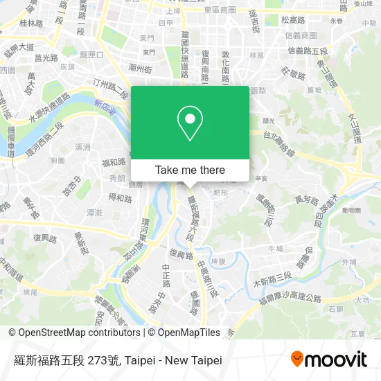 羅斯福路五段 273號地圖