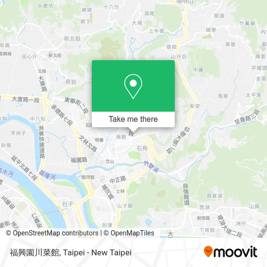 福興園川菜館地圖