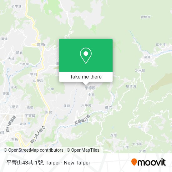 平菁街43巷 1號地圖