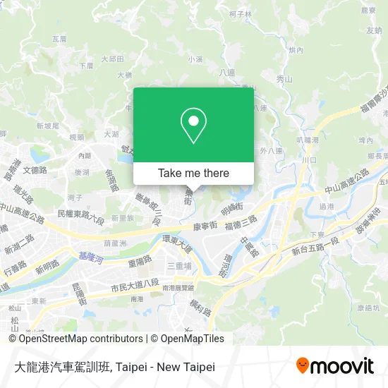 大龍港汽車駕訓班地圖