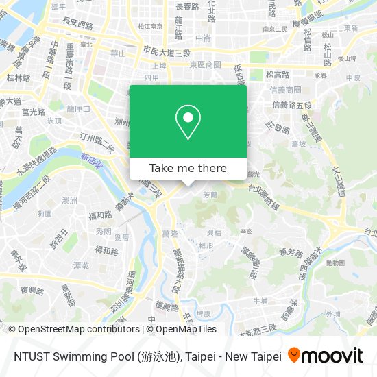 NTUST Swimming Pool (游泳池) map