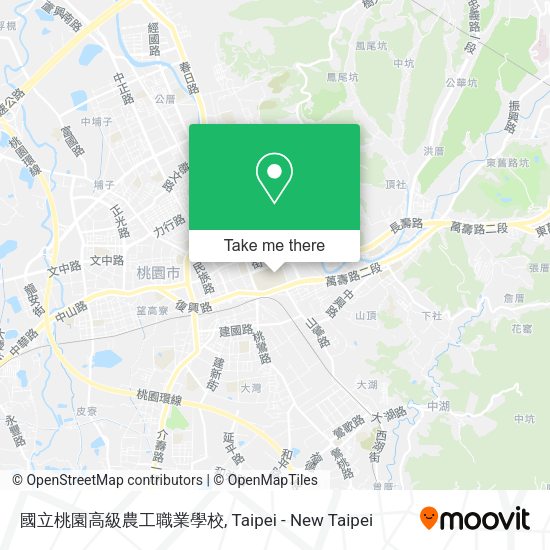 國立桃園高級農工職業學校 map
