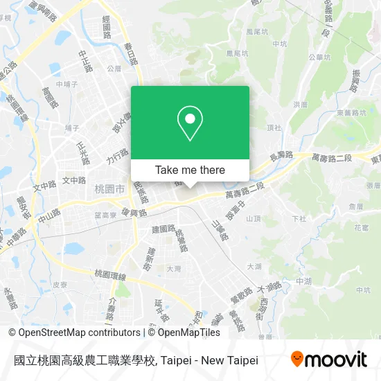 國立桃園高級農工職業學校 map