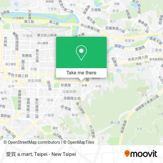 愛買 a.mart map