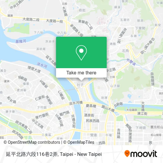 延平北路六段116巷2弄 map