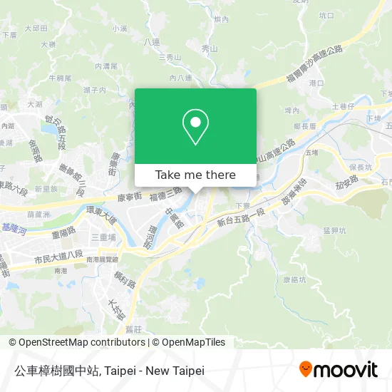 公車樟樹國中站 map