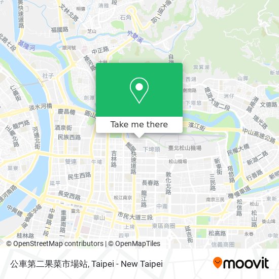 公車第二果菜市場站 map