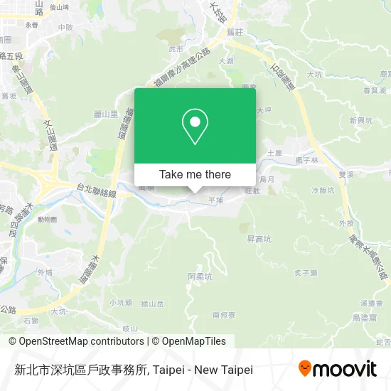 新北市深坑區戶政事務所地圖