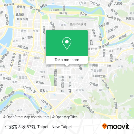 仁愛路四段 37號地圖