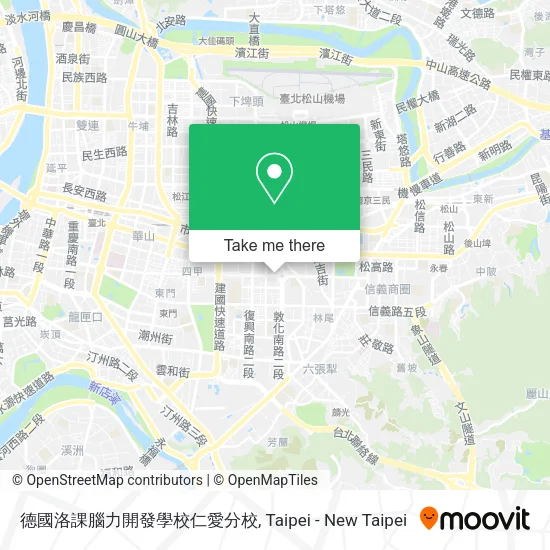德國洛課腦力開發學校仁愛分校地圖