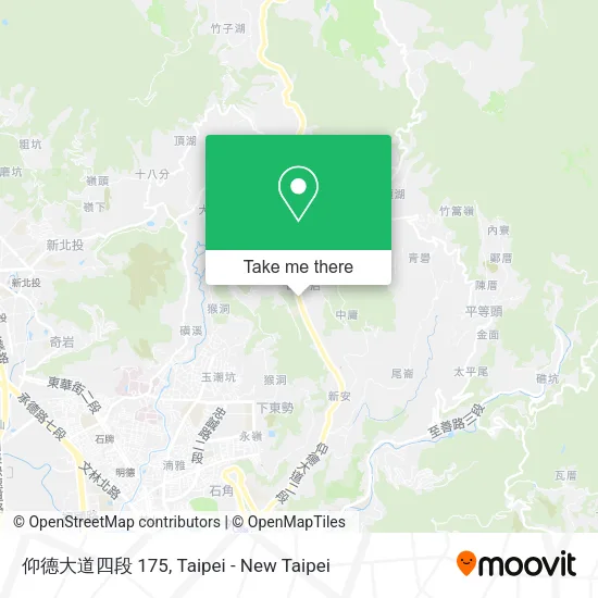 仰德大道四段 175地圖