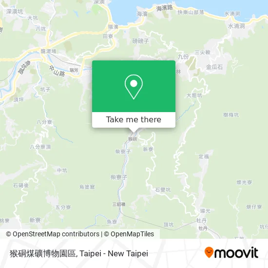 猴硐煤礦博物園區 map