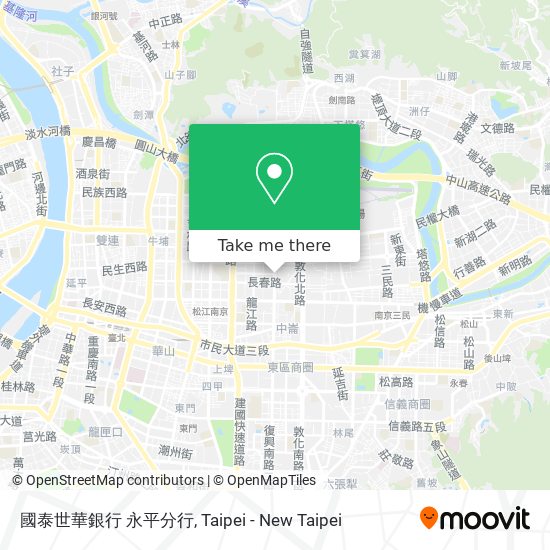 國泰世華銀行 永平分行 map