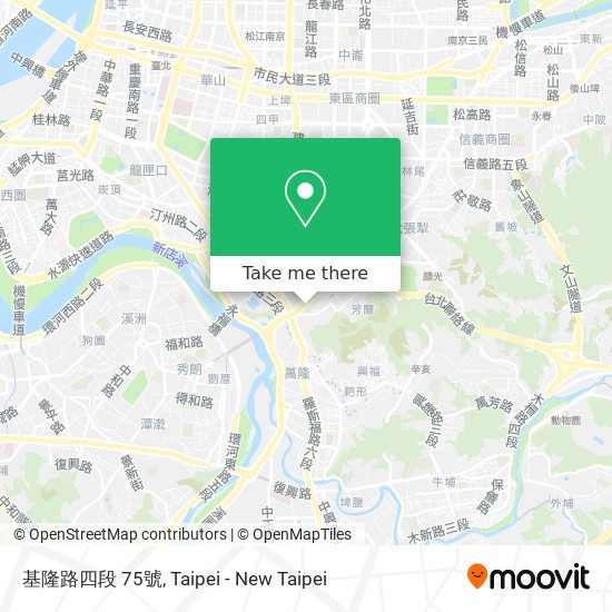 基隆路四段 75號地圖