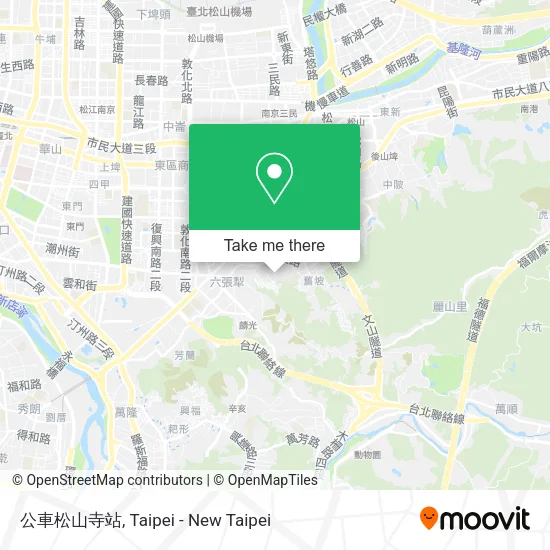 公車松山寺站 map