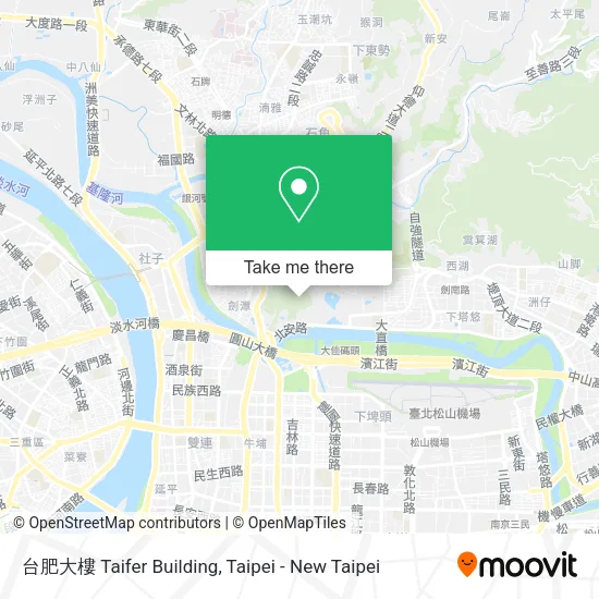 台肥大樓 Taifer Building map