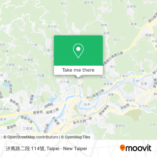 汐萬路二段 114號 map