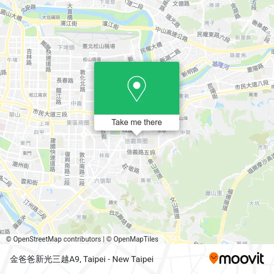 金爸爸新光三越A9地圖