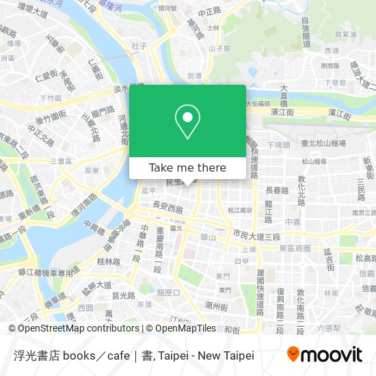 浮光書店 books／cafe｜書 map