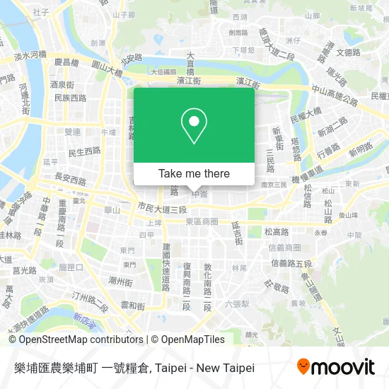 樂埔匯農樂埔町 一號糧倉地圖